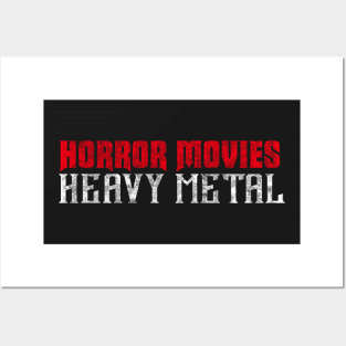 Horror Movies Heavy Metal Posters and Art